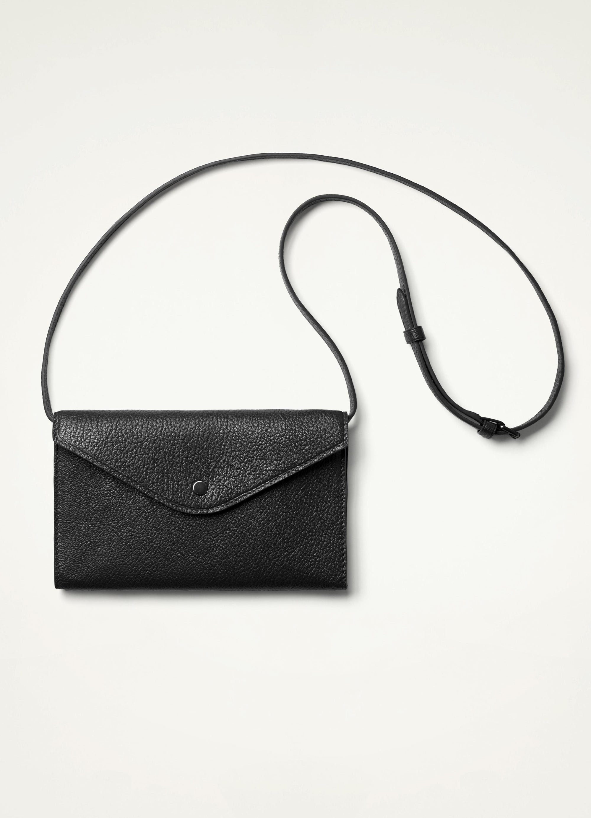 ENVELOPPE CONTINENTAL WALLET WITH STRAP
GOAT LEATHER - 1