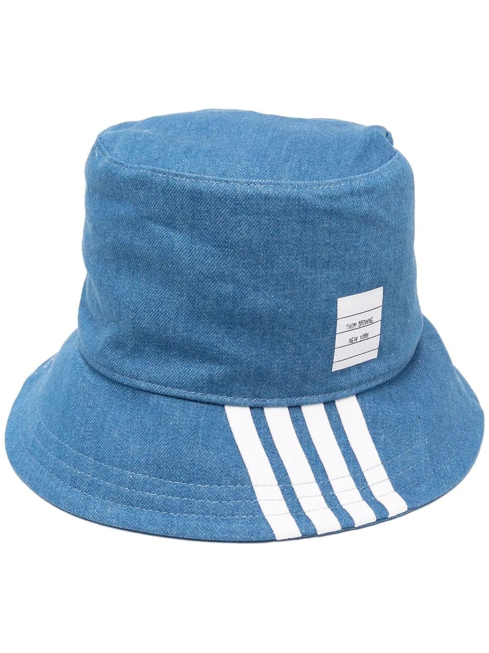 4-Bar stripe bucket hat - 1