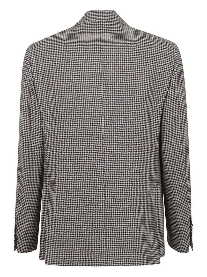 LARDINI houndstooth blazer outlook