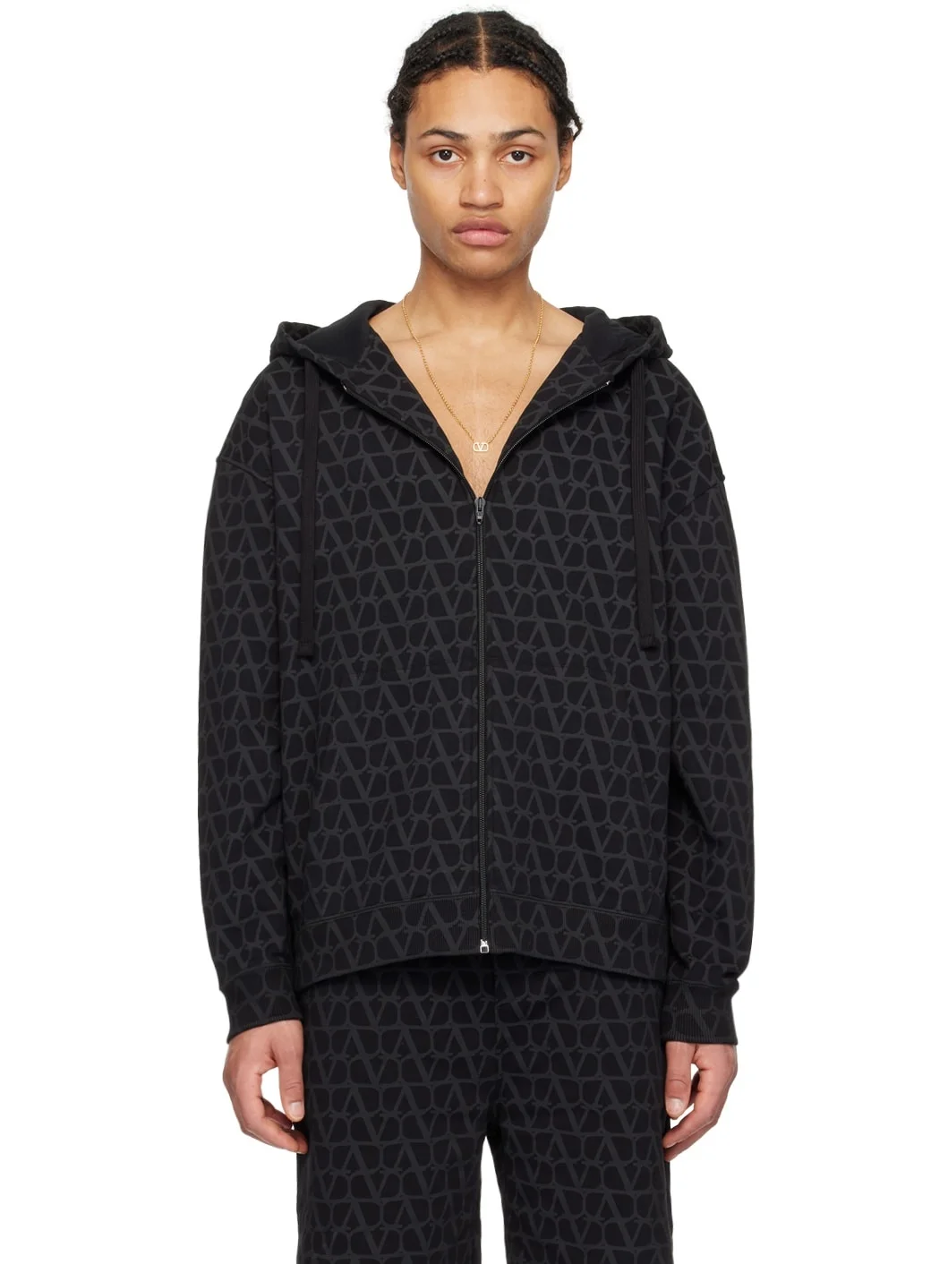 Black Iconographe Hoodie - 1