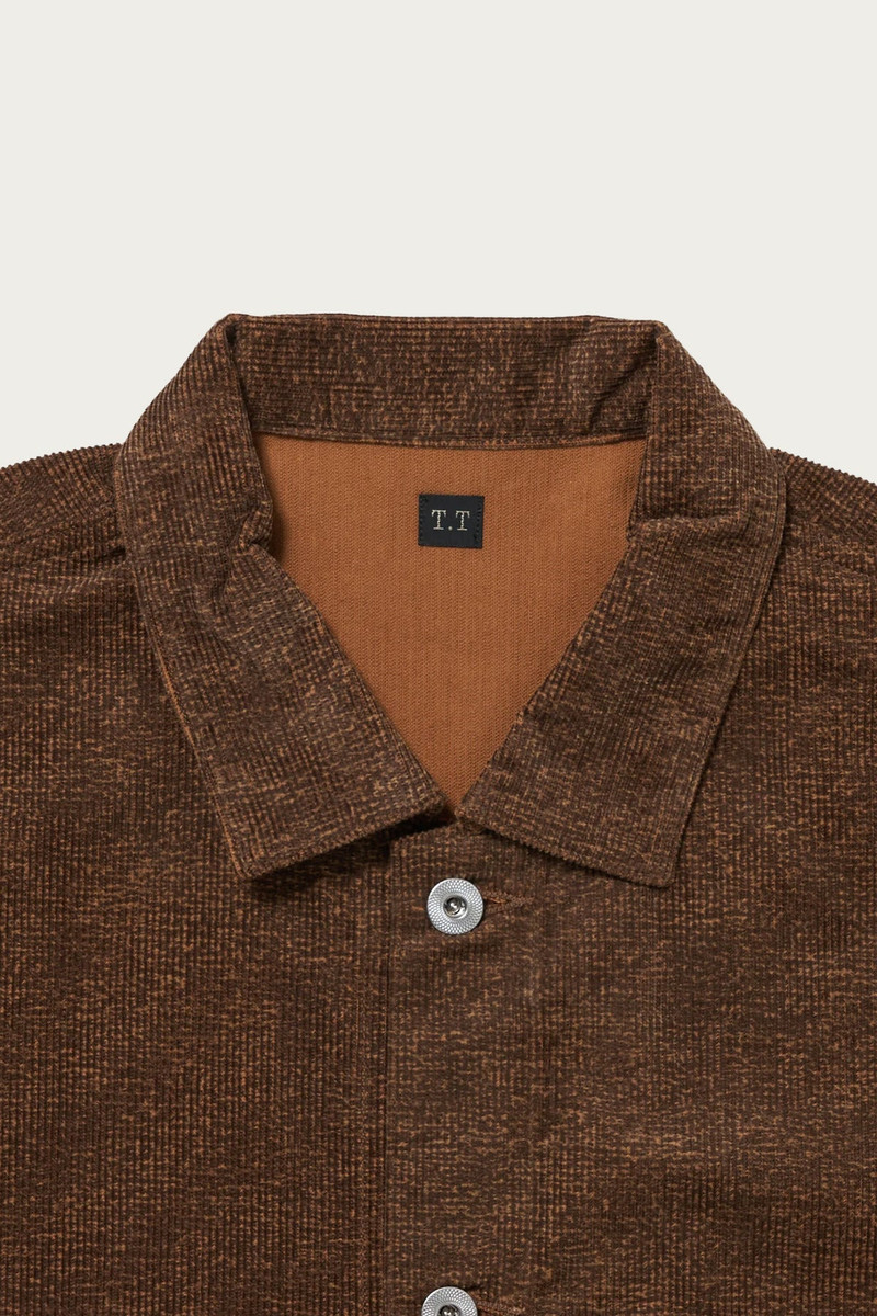 TAIGA TAKAHASHI Lot. 303 Coverall Jacket - Melange Brown outlook