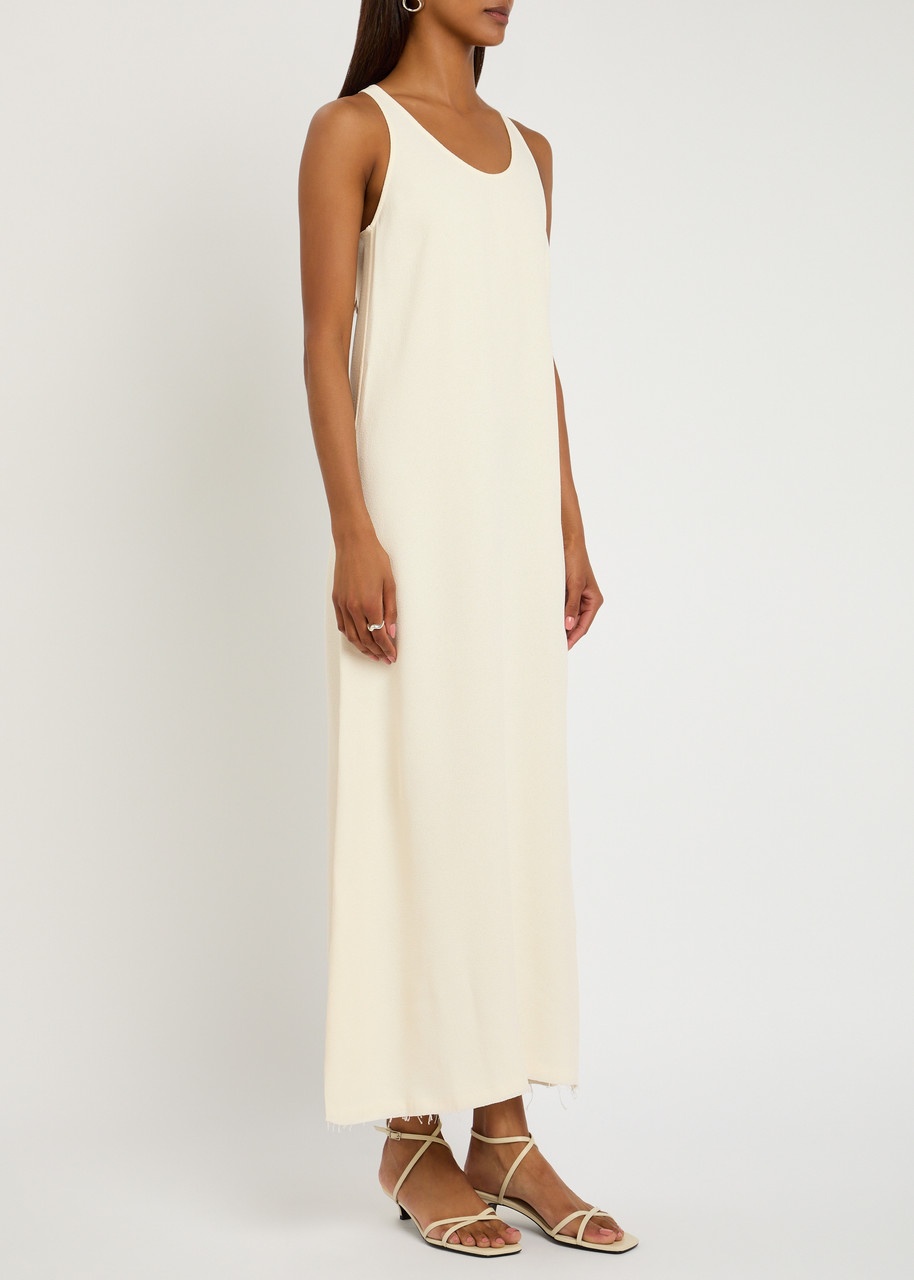 Toteme Scoop-neck Woven Midi Dress - 2