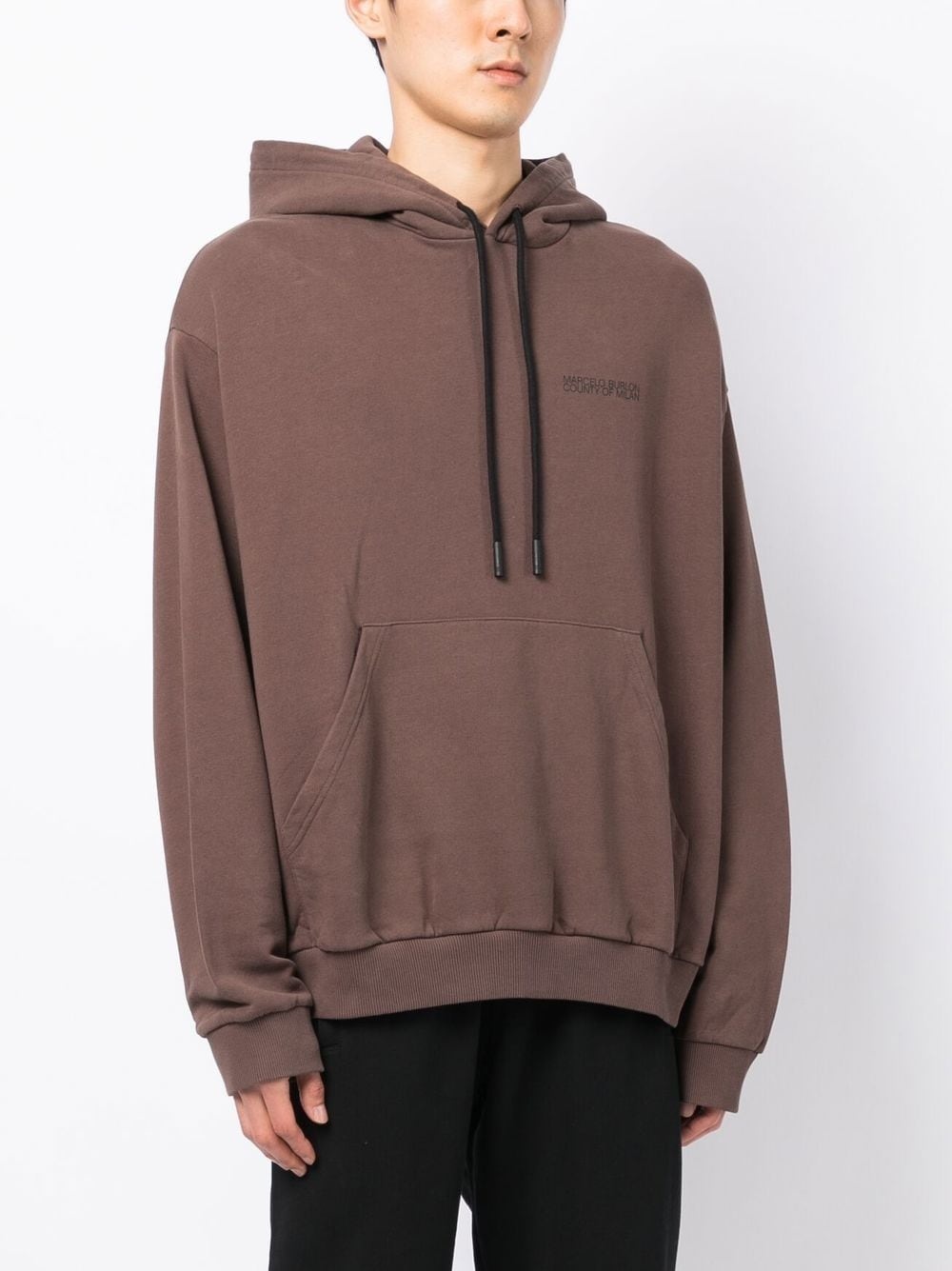 Tempera Cross Over hoodie - 3