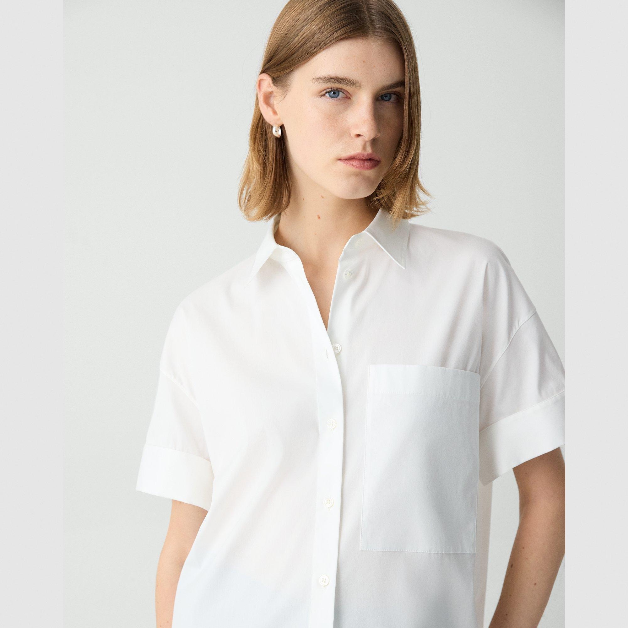 Patch Pocket Shirt in Good Cotton - 5