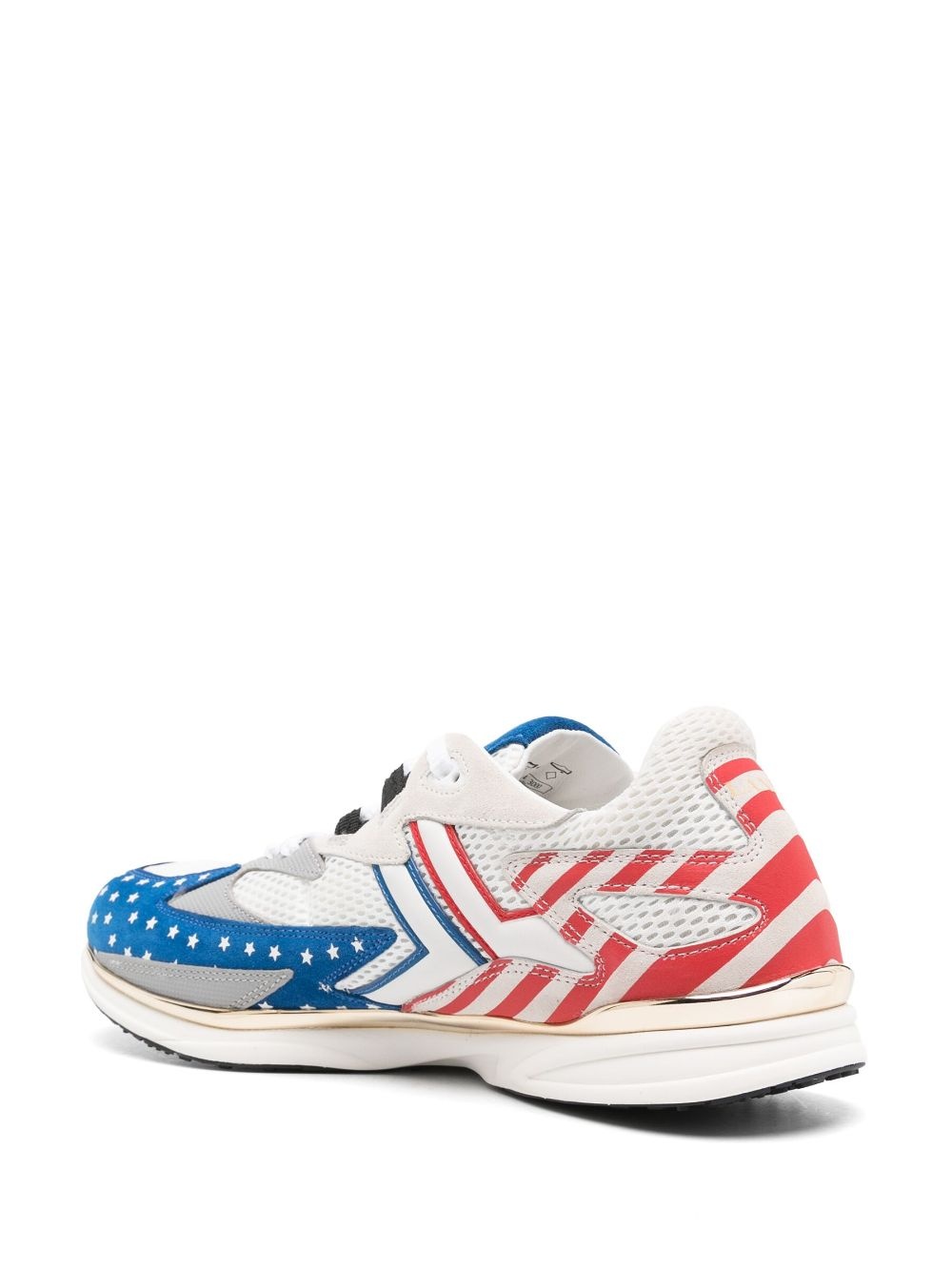 Meteor colour-block panelled sneakers - 3