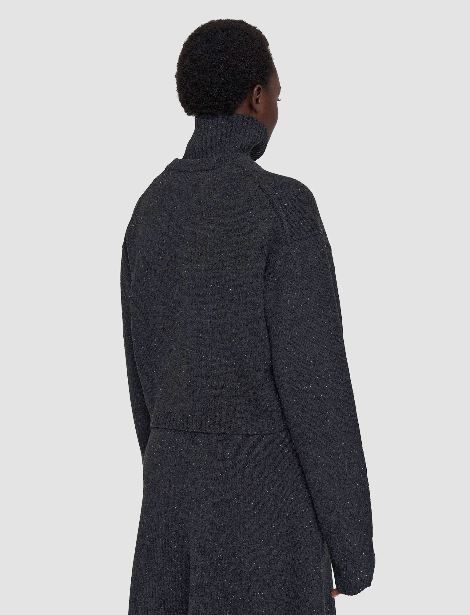 Tweed Knit Cardigan - 4