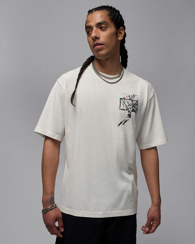 Jordan Jordan Brooklyn Men's Oversized Graphic T-Shirt outlook