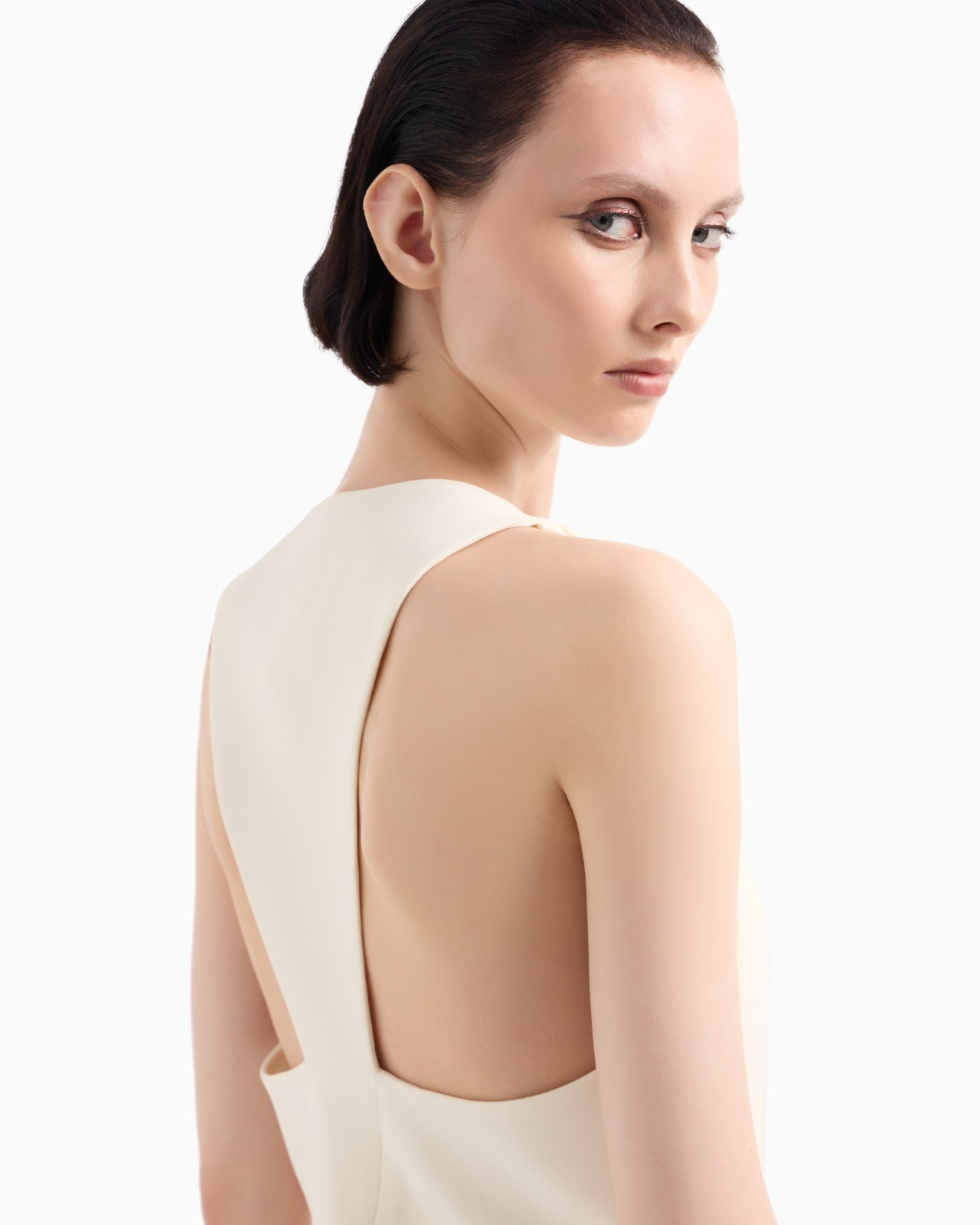 GLITTER JACQUARD SILK-CADY SINGLE-BREASTED JACKET - 5