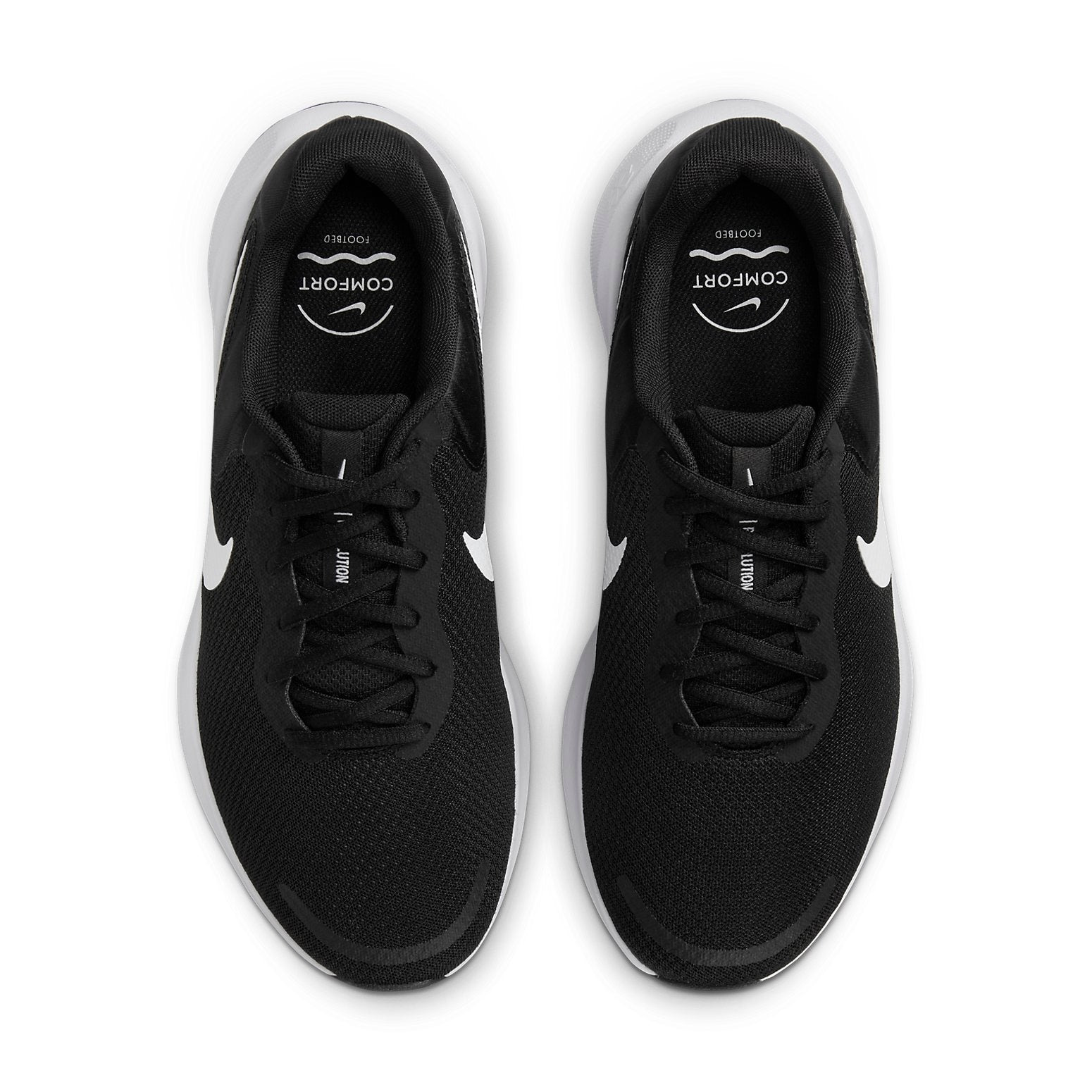 Nike Revolution 7 Road Wide 'Black White' FB8501-002 - 4