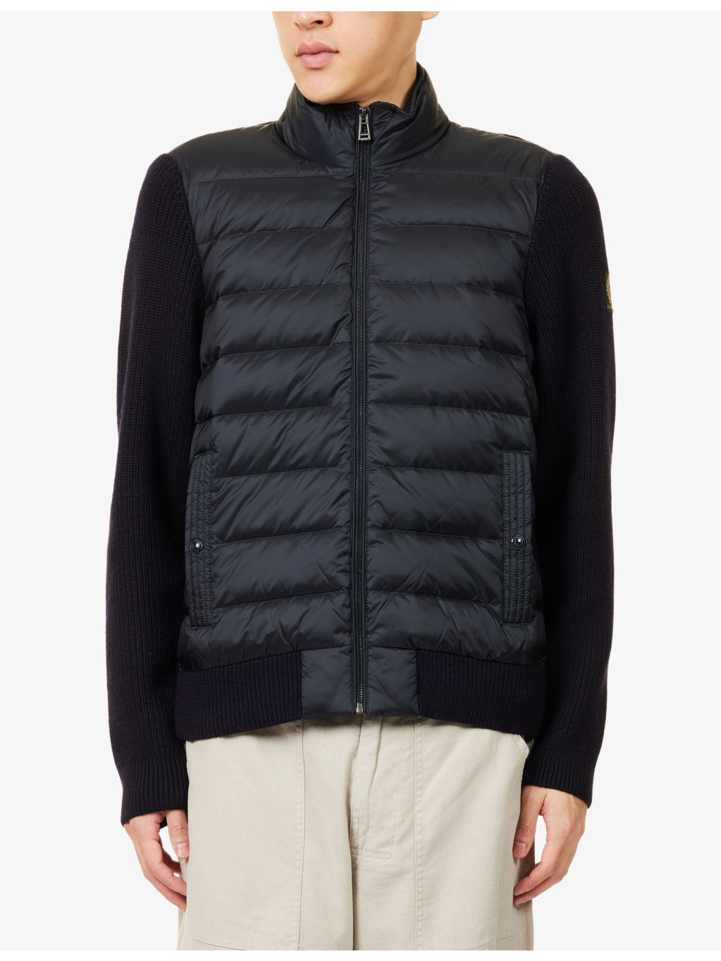 Circuiteer Padded Wool Blend Cardigan - 3