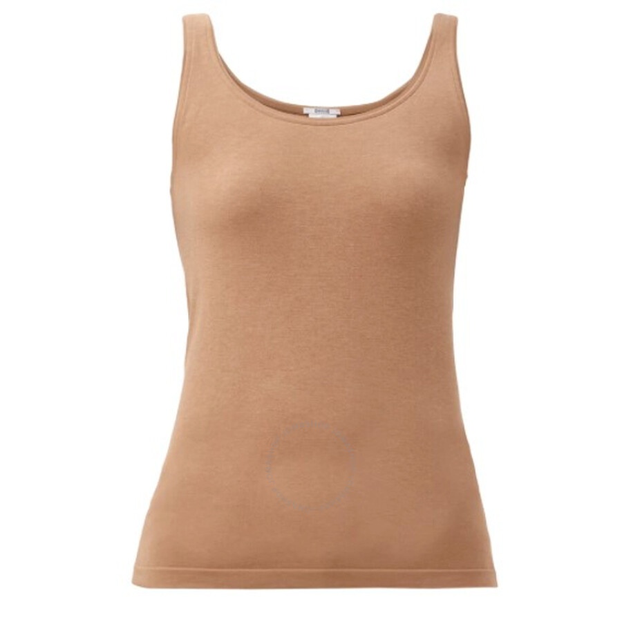 Wolford Ladies Latte Jamaika Sleeveless Top - 4