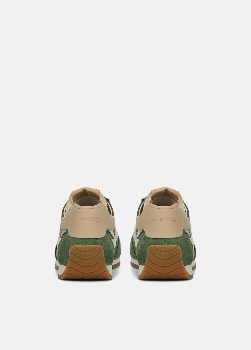 Vince Oasis Suede & Leather Runner Sneaker outlook