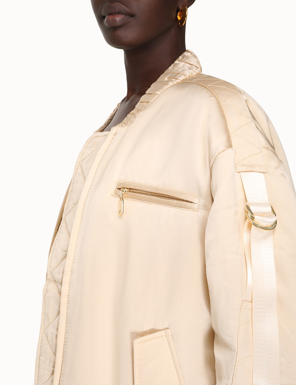 WONDERLAND PADDED BOMBER - 6