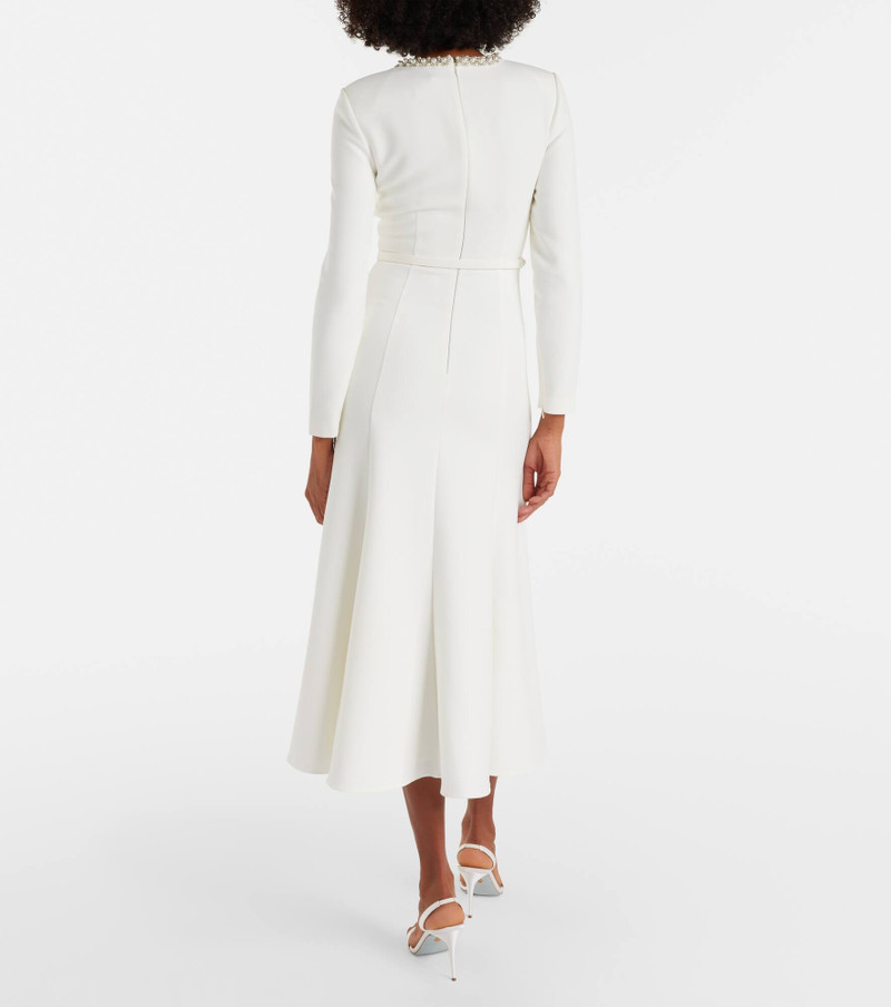 Crystal-embellished crêpe cocktail dress 3