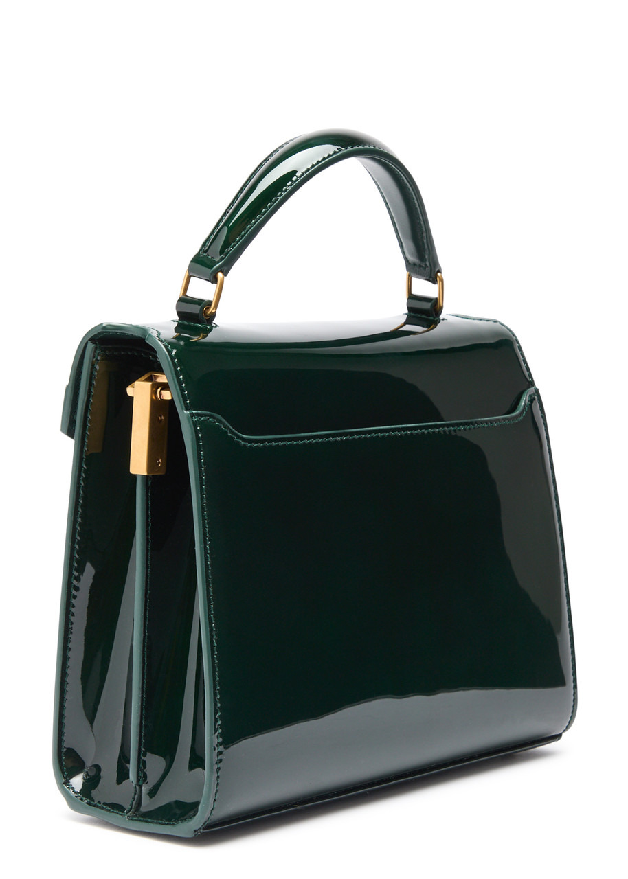 Saint Laurent Cassandra Patent Leather top Handle bag - 2