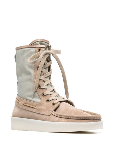 Fear of God lace-up mid-calf boots outlook