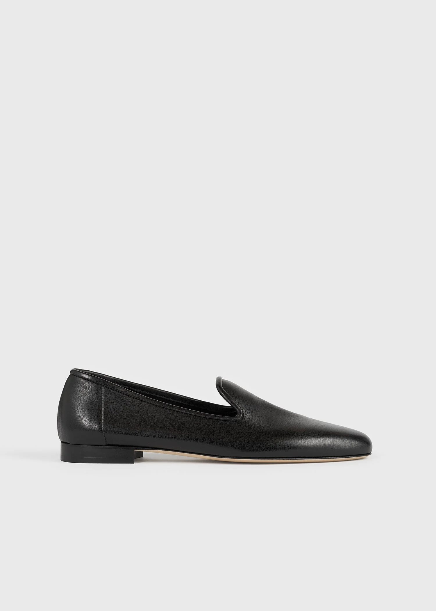 Soft nappa loafers black - 1
