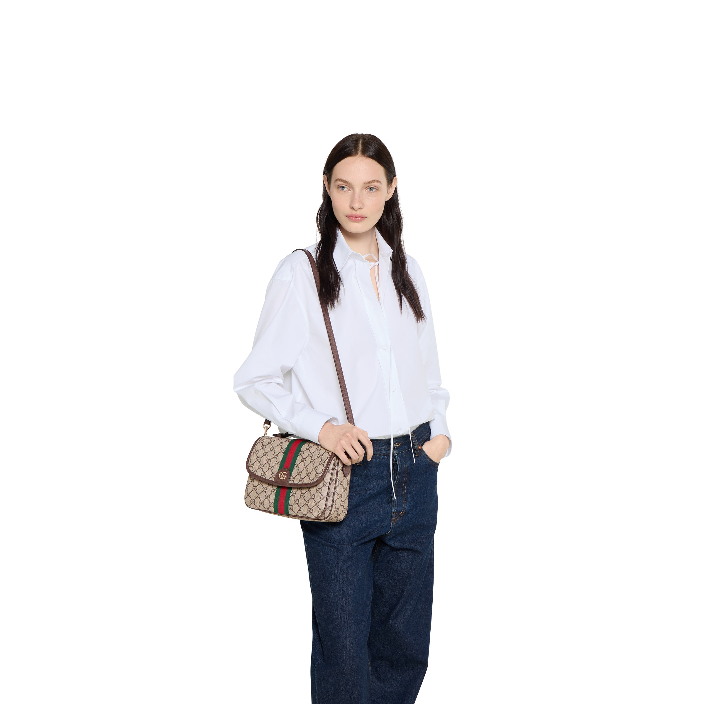 Ophidia medium top handle bag - 4
