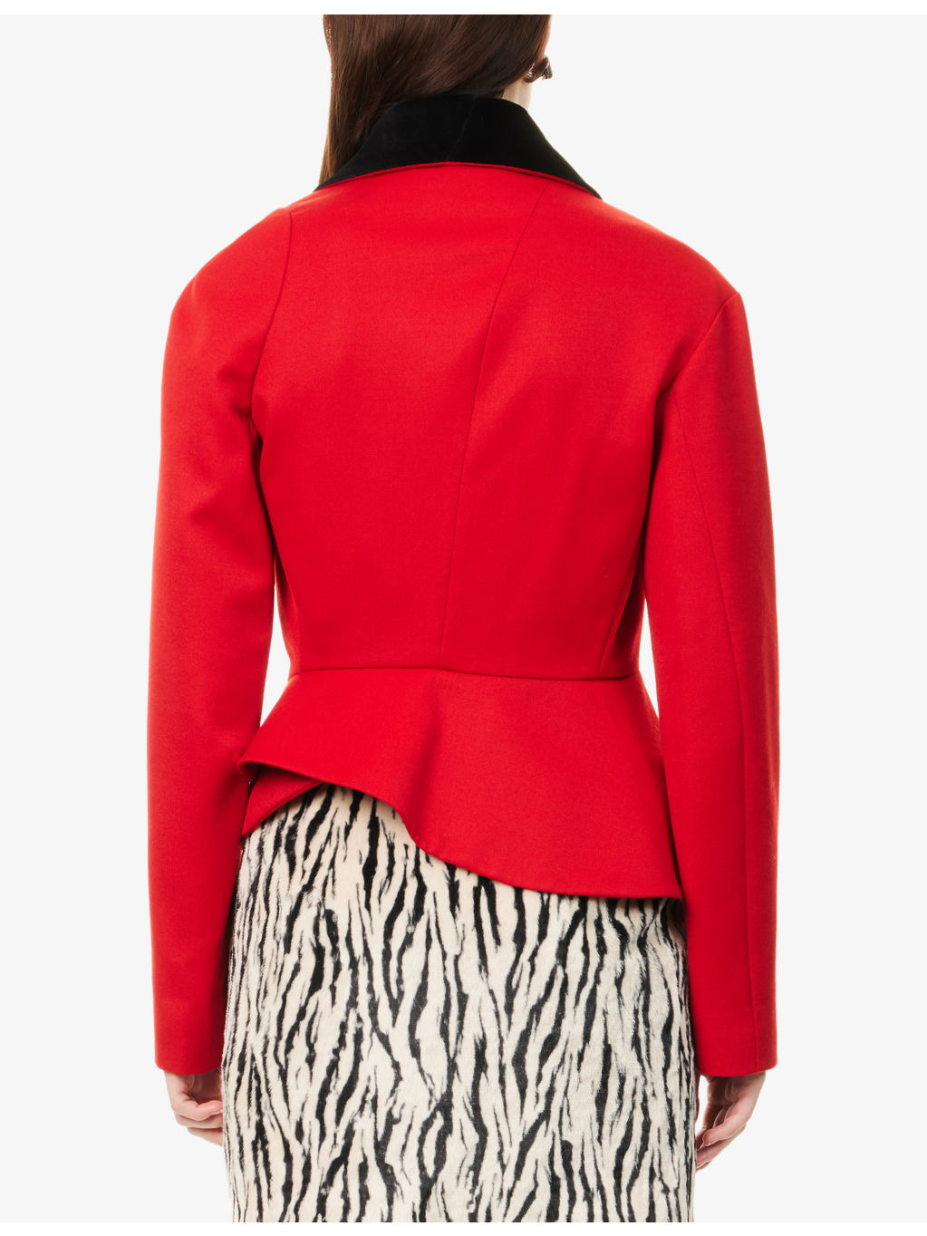 Stormy Asymmetric Wool Jacket - 4
