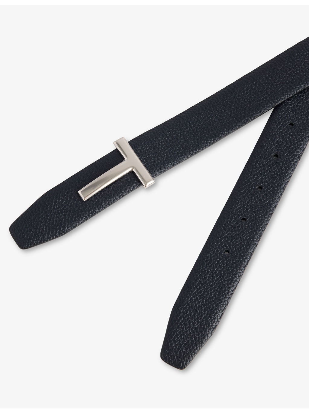 Reversible Leather Belt - 3