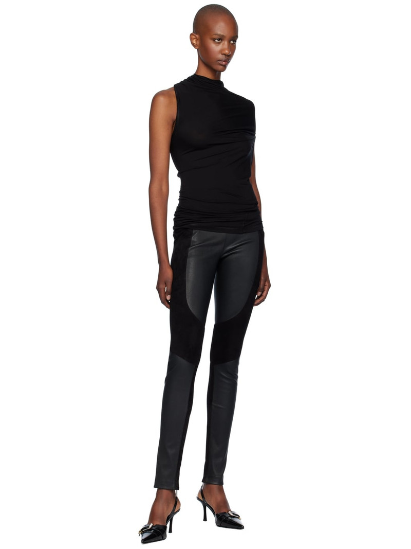 Helmut Lang Black Sleeveless Wind Top outlook