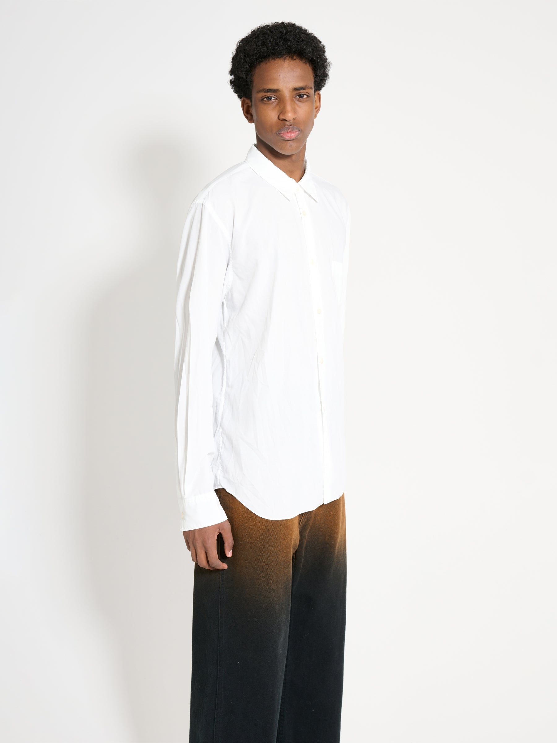 COMME DES GARÇONS HOMME PLUS PLAIN SHIRT WHITE - 2