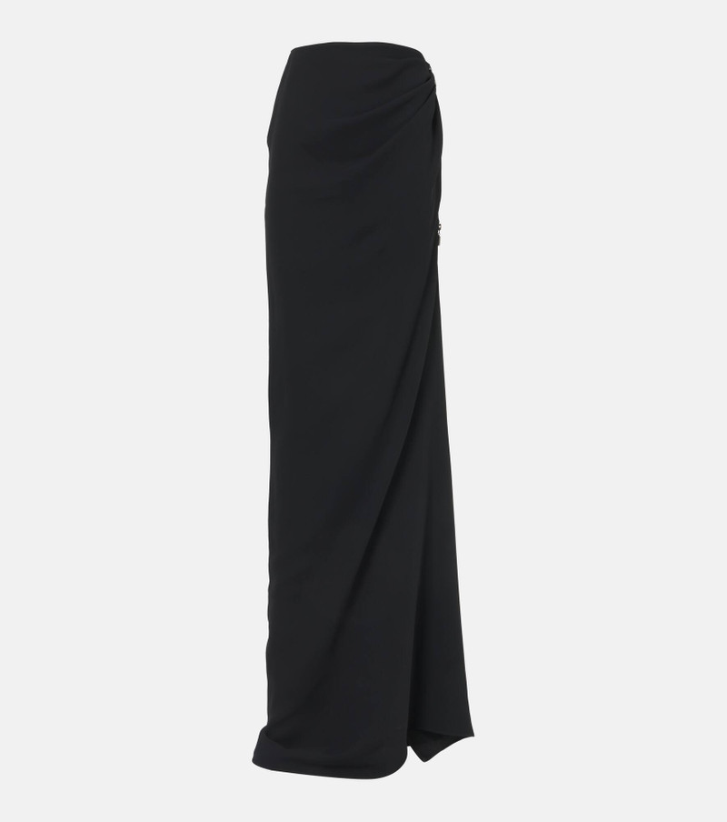 Indominable draped maxi skirt 1