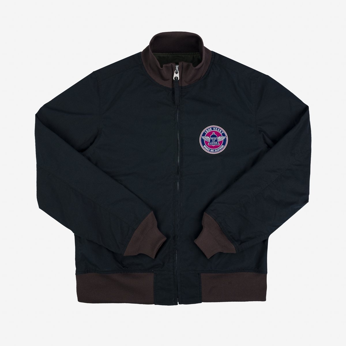 IHJ-130-BLK Reversible Tanker Jacket - Black - 1