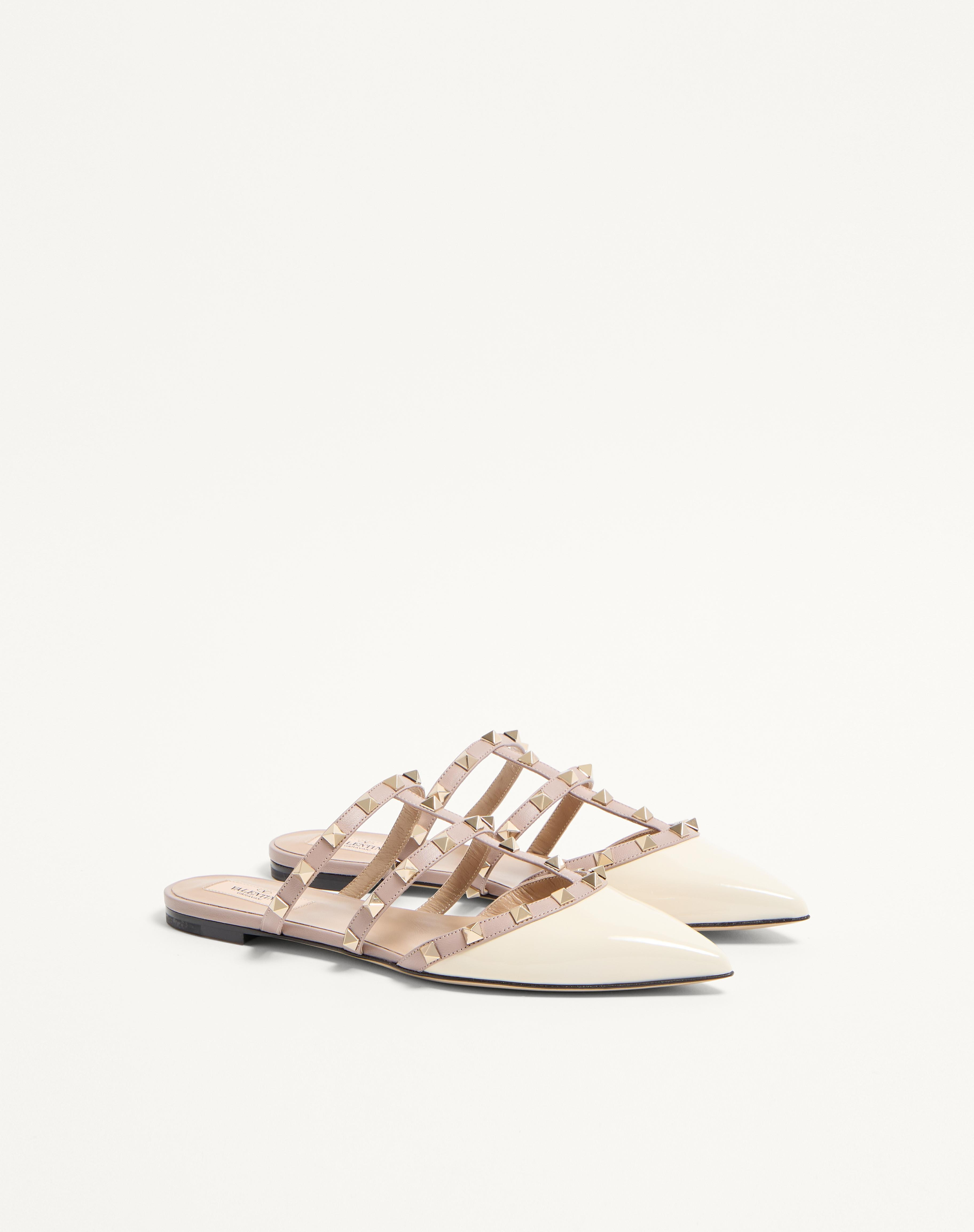 ROCKSTUD PATENT-LEATHER MULE - 3