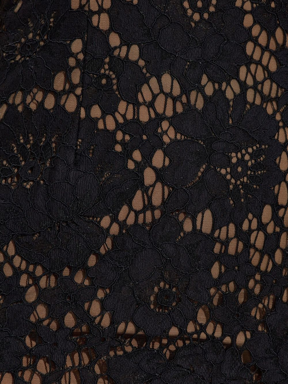 lace-panelled maxi dress - 4