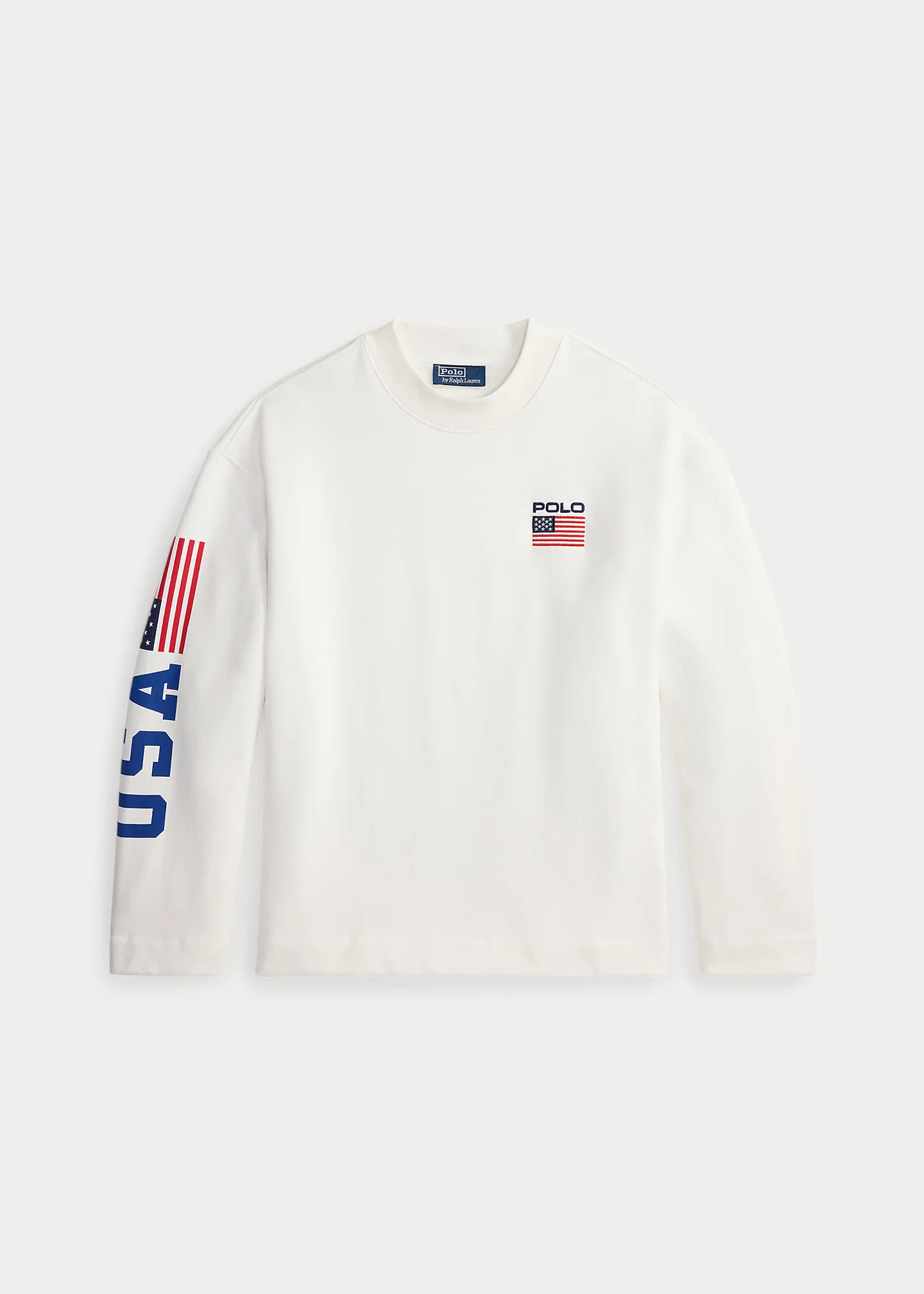 Flag Fleece Mockneck - 1