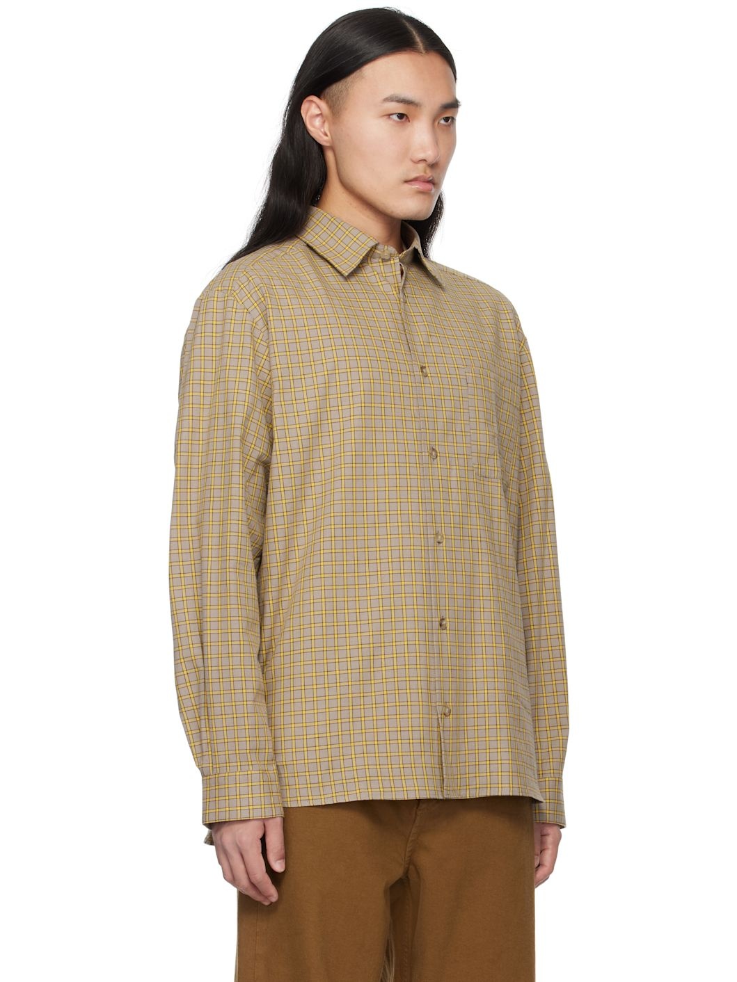 Beige & Yellow Malo Shirt - 2