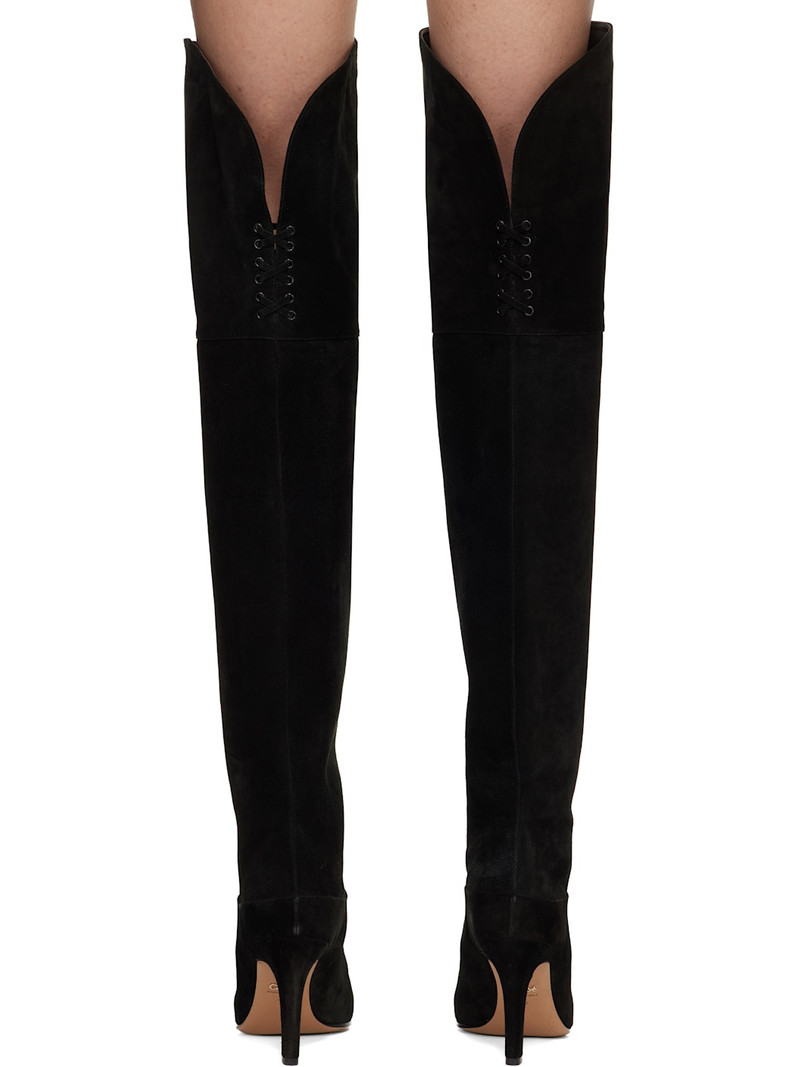 Black Eve Thigh High Boots 2