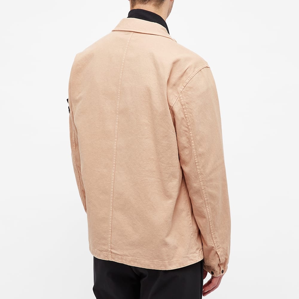 Stone Island Garment Dyed Zip Shirt Overshirt - 5