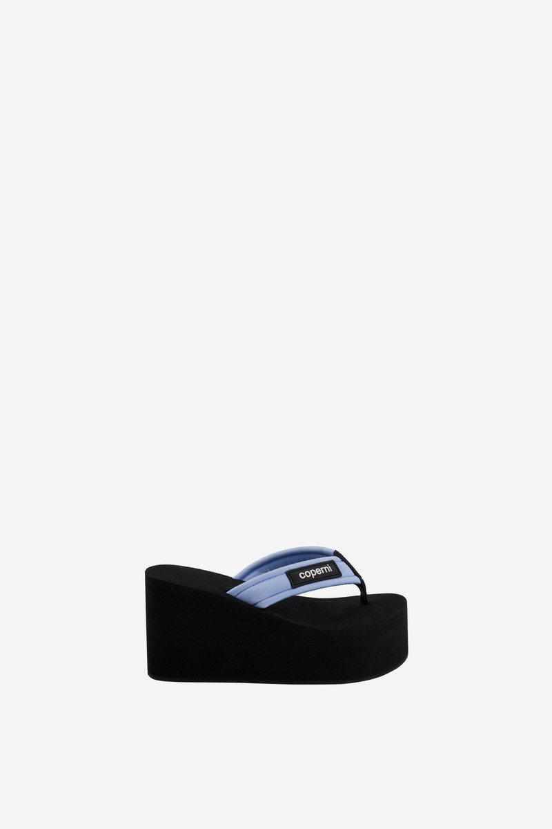 Branded Wedge Sandal 1