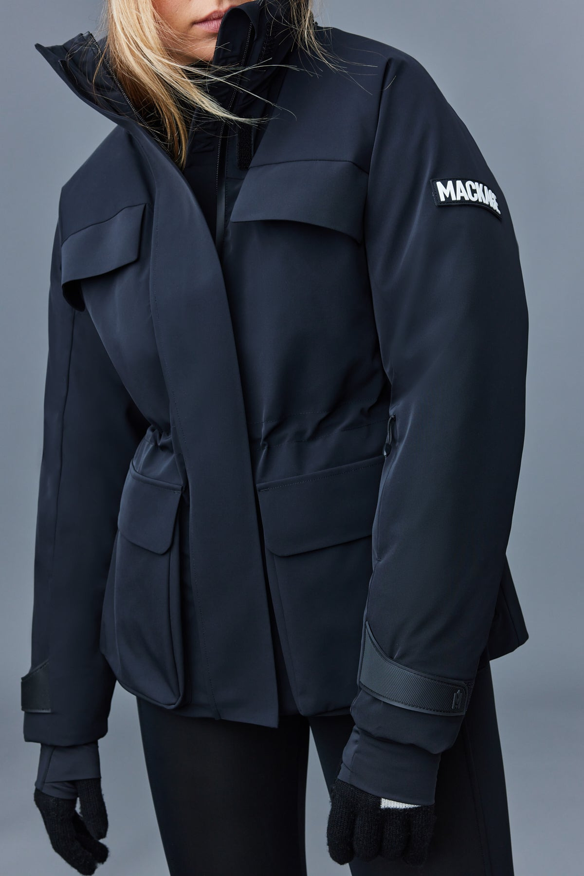 ICLYN-R Medium down ski jacket with removable hood - 5