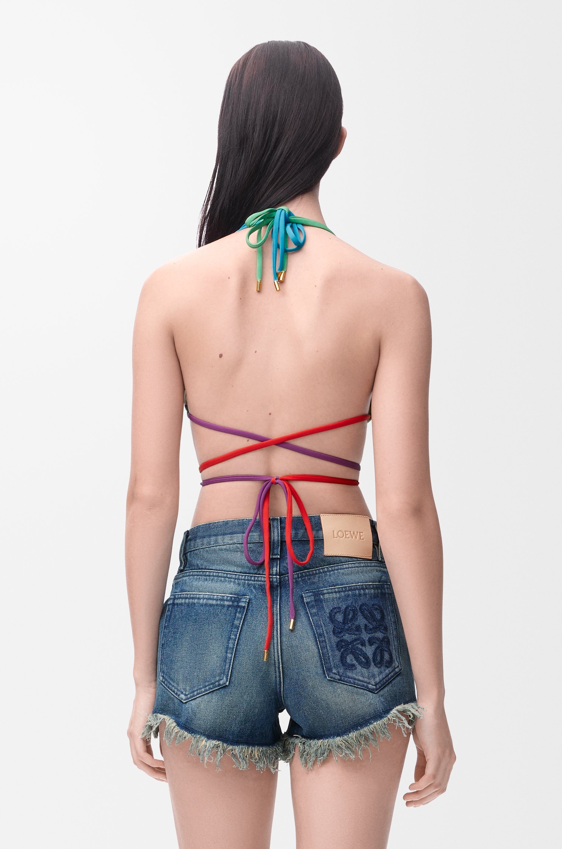 Bikini top in technical jersey - 4