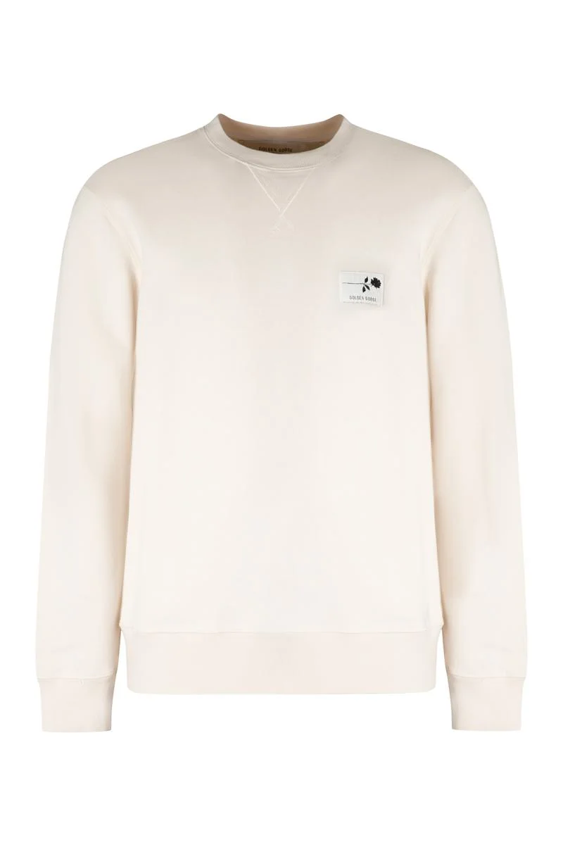 Golden Goose Archibald Cotton Crew-Neck Sweatshirt - 1