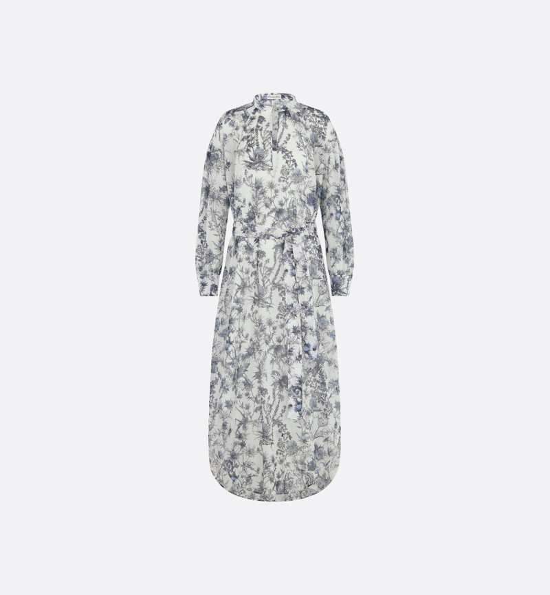 Belted Mid-Length Dress 1