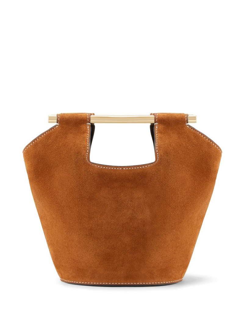 STAUD mini Mar suede tote bag outlook