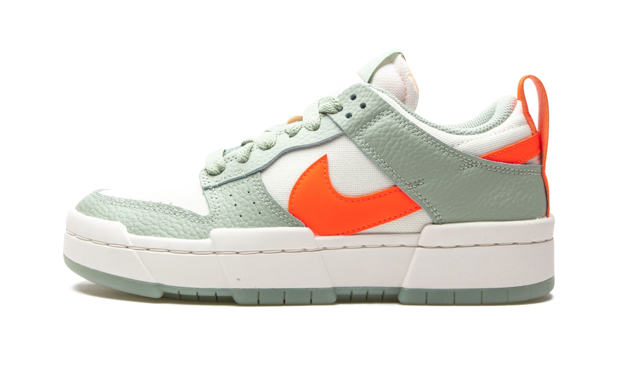 WMNS Dunk Low Disrupt "Sea Glass / Hyper Crimson" - 1