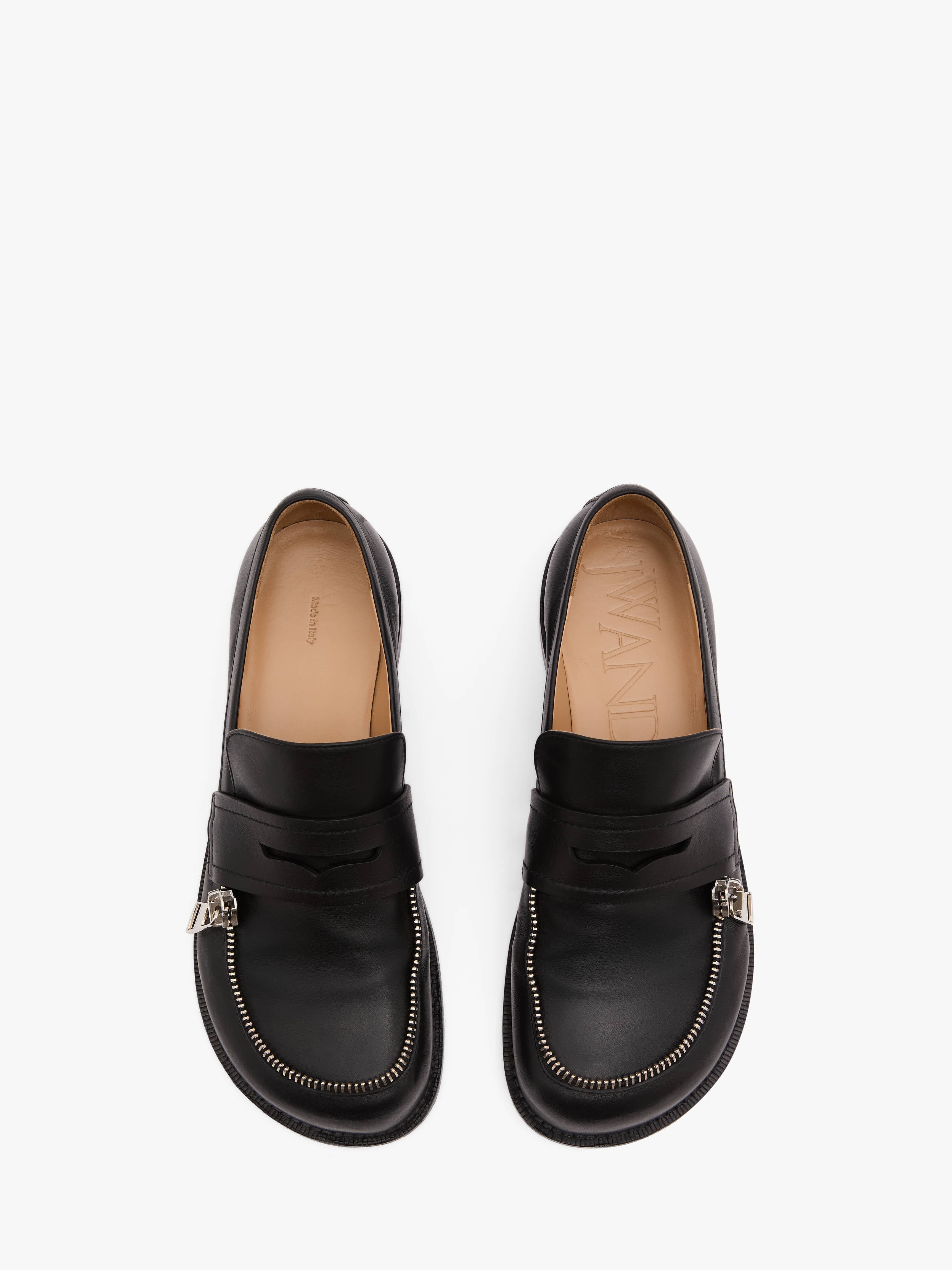 LEATHER BIKER MOCCASIN - 4