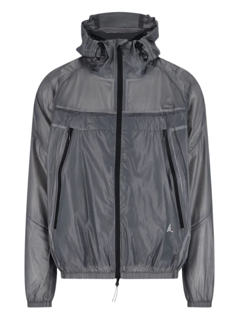 Glasslike hooded jacket - 1