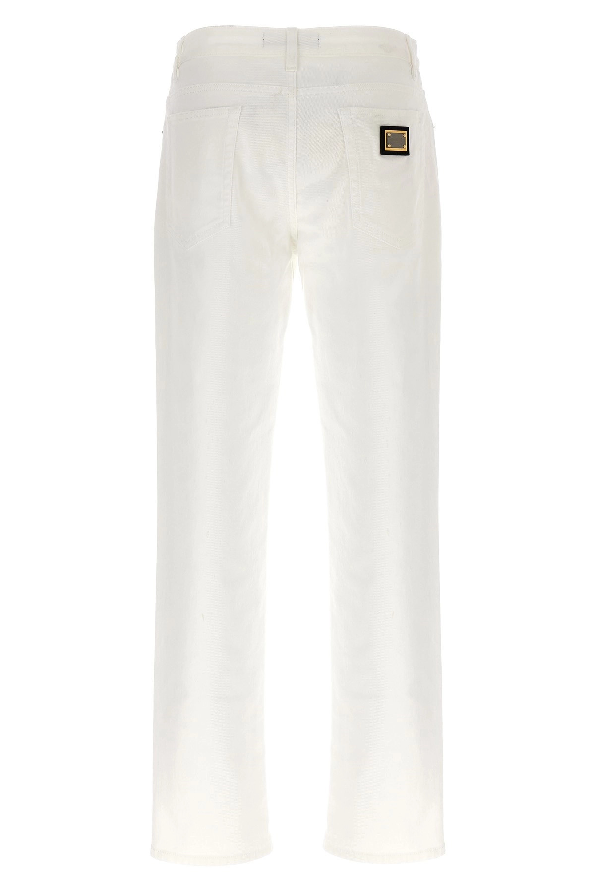 Logo plaque jeans - 3