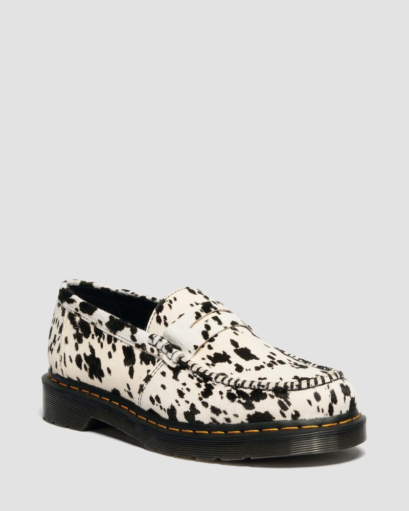 Penton Dalmatian Hair On Leather Loafers 5