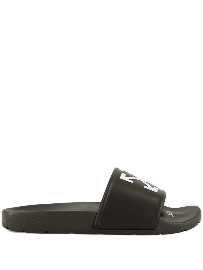 Off-white Arrow-print Slip-on Sliders 1