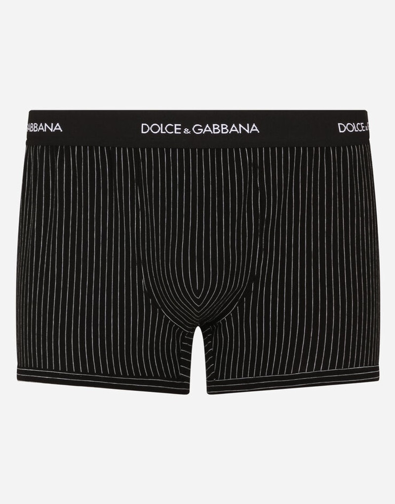 Striped two-way stretch cotton boxers 1