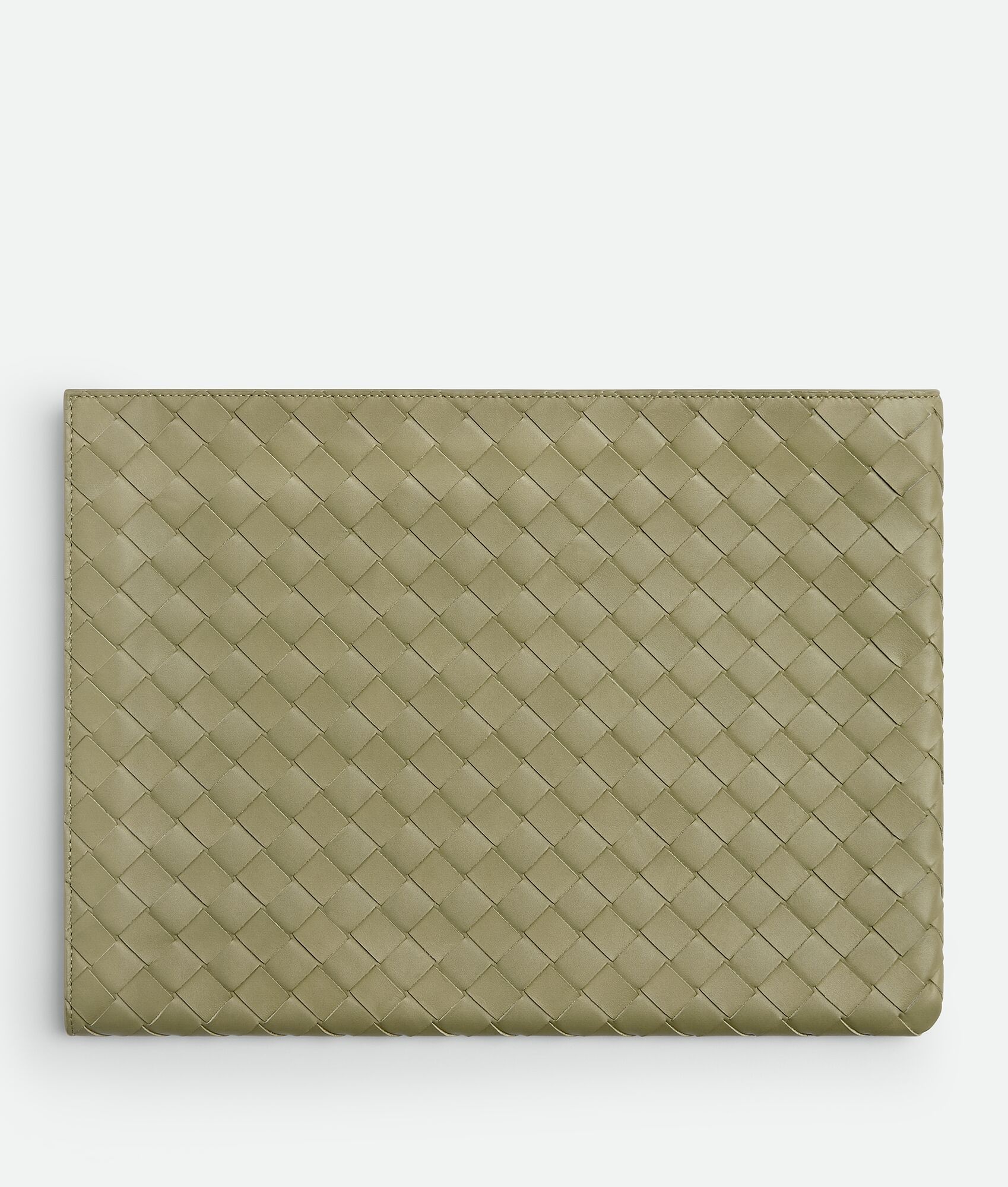 Intrecciato Half Zip Pouch - 3