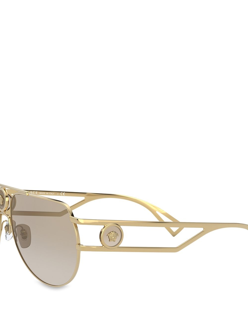 Medusa aviator-frame sunglasses - 3