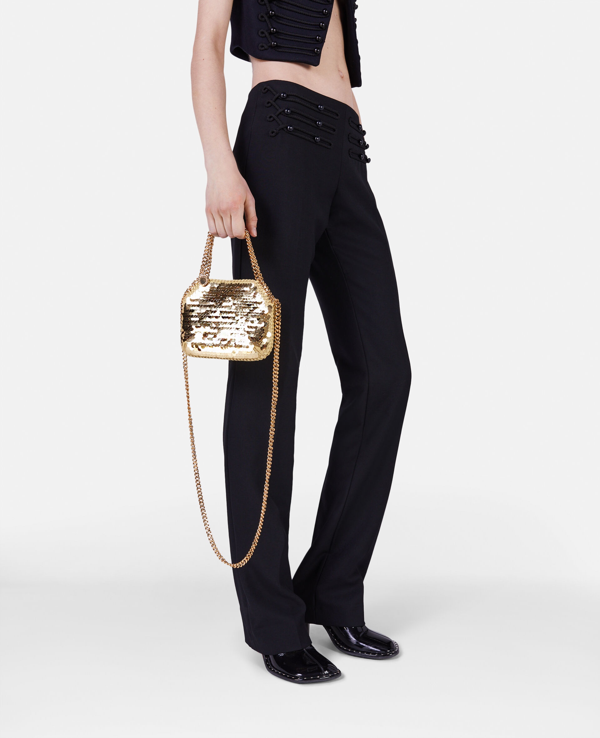 Braided Cord Slim Fit Trousers - 3